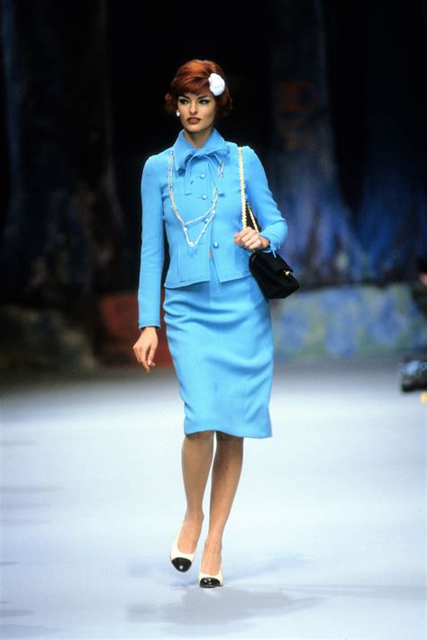 chanel spring 92 dress|Chanel spring paris 1992.